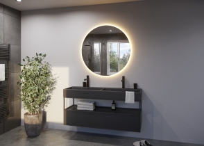 Spiegel met verlichting