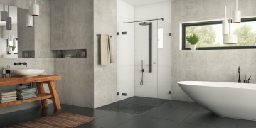 Glazen douchedeuren op maat