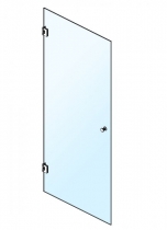 Glazen douchedeuren compleet